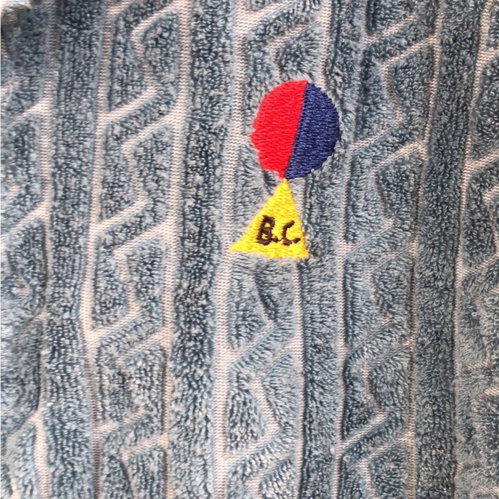 Bobo Blue Terry Tee Size 7